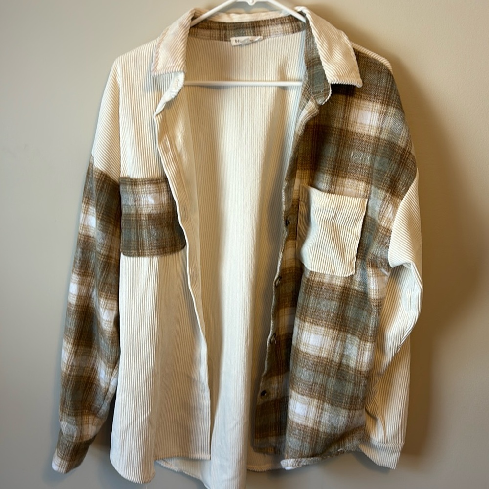Blu Pepper large flannel